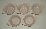 Pfaltzgraff Weir In Your Kitchen (5) Lugged Bowls Cayenne Red Chili Soup Etc.. Fixed Price $52.95.