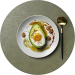 Faux Leather Placemats, Cup Mat, Washable, For Kitchen Dining. Fixed Price $46.18.