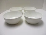 Roscher 4 White Bone China Cereal Bowls Kelsey. Fixed Price $48.00.