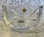 Ralph Lauren Home Royalton Lead Crystal Glass Bowl 6". Fixed Price $50.00.