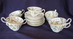 Gorgeous Wedgwood Wild Strawberry Footed Cup And Saucer Set Multiples Available. Fixed Price $25.00.