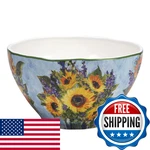 Certified International Sunflower Bouquet Deep Serving Bowl 82 Oz. 29180. Fixed Price $56.24.