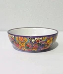 Vintage 1998 Laurel Burch Carlotta Dopamine Cat Decor Snack Trinket Bowl. Fixed Price $22.99.