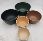 New Bamboozle 5 Pc Mixing Bowl Set Forest. Fixed Price $45.00.