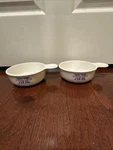 1984 Vintage Corningware 15 Oz Grab-it Bowls Tampa Super Xviii (2). Fixed Price $11.99.