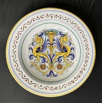 Ceramica Nova Deruta Raffaellesco Italian Pasta Serving Bowl 14 3/4. Fixed Price $59.99.