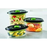 Foodsaver Preserve & Marinate 3 Cup, 5 And 8-CUP Container Set New. Fixed Price $48.99.
