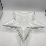 Crate And Barrel Star Shaped Glass Bowl. Fixed Price $22.00.