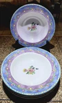 Piece Set Birds And The Bees By Sango 3042 Sue Lipkin Rimmed Soup Pasta Bowls. Fixed Price $19.97.