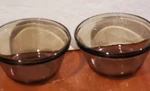 Pair Of Pyrex Corning Amber Custard Baking Cups Vintage, 6 Oz, #1034. Fixed Price $6.49.