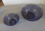 Pyrex Set Of Amethyst Purple Glass Nesting Mixing Bowls 322 325. Fixed Price $33.00.