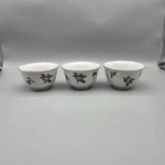 Better Homes & Gardens Holly Berry Christmas Bowls Porcelain White Gold Set Of 3. Fixed Price $15.99.
