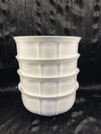 Mikasa Antique White Bone China Coupe Cereal Bowls 6 1/4" Set Of Euc. Fixed Price $97.80.