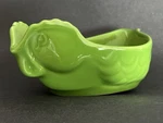 Revol France Porcelain Green Poultry Chicken Ramekin Baking Dish 5 7/8". Fixed Price $19.95.