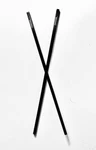 Set Of Pantone Universe Sushi Chopsticks Black 19-4007 (sold Out Rare Gift. Fixed Price $75.00.