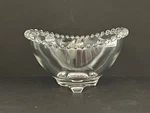 Perfect Imperial Candlewick Toed Footed Graduated Bowl 400/182 3/8". Fixed Price $32.99.