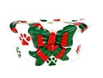 Heartfelt Santa I've Been Good Dog Bowl Christmas Holiday Paw Prints. Fixed Price $17.00.