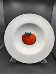 Crate & Barrel 14.25 In Dia Lg Tomatoe Pasta Serve Bowl 343-536. Fixed Price $19.95.
