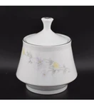 Sugar Bowl With Lid - Helen Collection By Cac Porcelain Ceramics. Fixed Price $11.96.