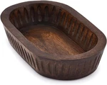 Mango Decorative Bowls For Home Cor, Long Wooden. Fixed Price $17.99.