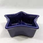 Chantal Blue Navy Star Shape Bakeware Cup 93-ST12 Freeze Microwave. Fixed Price $11.99.