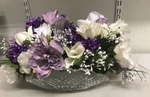 Godinger Dublin Crystal Handled Basket By Shannon Stunning BOX.(F6). Fixed Price $39.00.