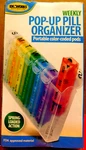 Jobar Inc. Ideaworks Wkly Pop-up Organizer Spring Load Action Pill Box New!. Fixed Price $6.22.