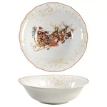 Williams Sonoma 'twas The Night Before Christmas Santa Sleigh 13" Serving Bowl. Fixed Price $119.99.