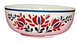 Red And Blue Floral Serving Bowl Asta 1982 Made Japan Vintage S5068. Fixed Price $59.99.