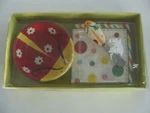 Nib Boston Warehouse Ladybug Garden Dip Bowl Dish Spreader Set Spring Summer. Fixed Price $19.99.