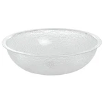 Cambro 40 7/10 Qt Round Clear Plastic Pebbled Salad Bowl - 23"DIA (PSB23176). Fixed Price $59.06.