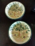 Set Of 2 Michal Sparks Soup Bowls 8.5" Estate Mind. Fixed Price $17.99.
