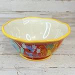 The Pioneer Woman Celia Red Stoneware Soup Cereal Bowl, Cottage Garden Farmhouse. Fixed Price $7.00.