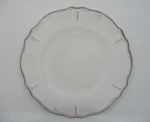Le Cadeaux Melamine Rustica Antique White Salad Plate 9"- 0906F. Fixed Price $19.98.
