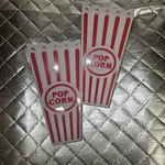 Popcorn Plastic Container Box Tub Bowl Home Movie Theater Brand New Lot Of 4. Fixed Price $10.49.
