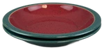 Denby Harlequin Rim Soup Bowl Red Green England - Set Of 2. Fixed Price $72.50.