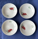 Set Of Four Vtg Syracuse Wayside Fruit/dessert/sauce Bowls - Mint Condition!. Fixed Price $19.99.