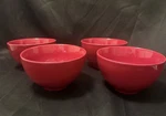 Red Collection By Real Simple 4 Pc 6 Soup/salad Bowl Set Commercial Grade. Fixed Price $30.37.