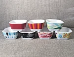 Room Essentials Colorful Melamine Snack/dip Bowls-stackable X 3.5"-SET Of 7. Fixed Price $19.88.