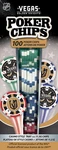 Masterpieces - Las Vegas Golden Knights Nhl Poker Chip Set 100. Fixed Price $9.99.
