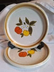 Mikasa Stone Manor Tempting 5812 Salad Dessert Plates Vintage Set Of (2). Fixed Price $11.20.
