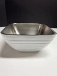 Vollrath White Insulated Bowl Double Wall 7.25 Square 47632. Fixed Price $49.99.