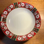 2 Charlton Hall Classic Traditions Christmas Soup/cereal Bowls 7.5IN Japan. Fixed Price $40.00.