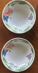 2-VILLEROY & Boch Amapola Soup Cereal Bowls 748062. Fixed Price $60.00.