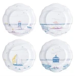 Juliska Country Estates Seaside Melamine Salad Plates Set Of 4. Fixed Price $99.00.