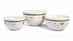 Adirondack Aztec Southwest Nesting Stoneware Mixing Bowl Set Of 3 Studio Nova. Fixed Price $44.99.