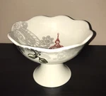Lenox Vintage Jubilee By Alice Drew Footed Compote Bowl Christmas Decor. Fixed Price $14.99.