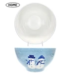 Target Home Winter Frost Snowman Couple 10.5" Serving 4QT Bowl Blue Christmas. Fixed Price $49.95.