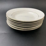 Set Of 8 Classic Gold Soup Cereal Bowls Shallow. Fixed Price $24.98.