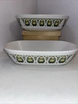Noritake Progression Palos Verde 9020- Oval Serving Bowls Japan Euc. Fixed Price $25.20.